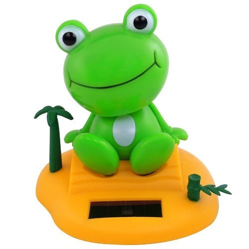 Solar Power Motion Toy – Frog