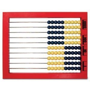 Learning Resources 2-Color Desktop Abacus (LER4335)