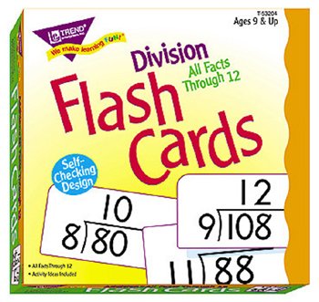 Skill Drill Flash Cards: Division 0-12 (All Facts)