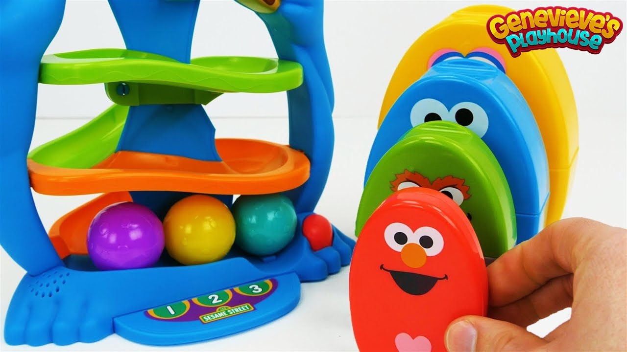 Best Toy Learning Video for Baby – Teach Colors with Cookie Monster!