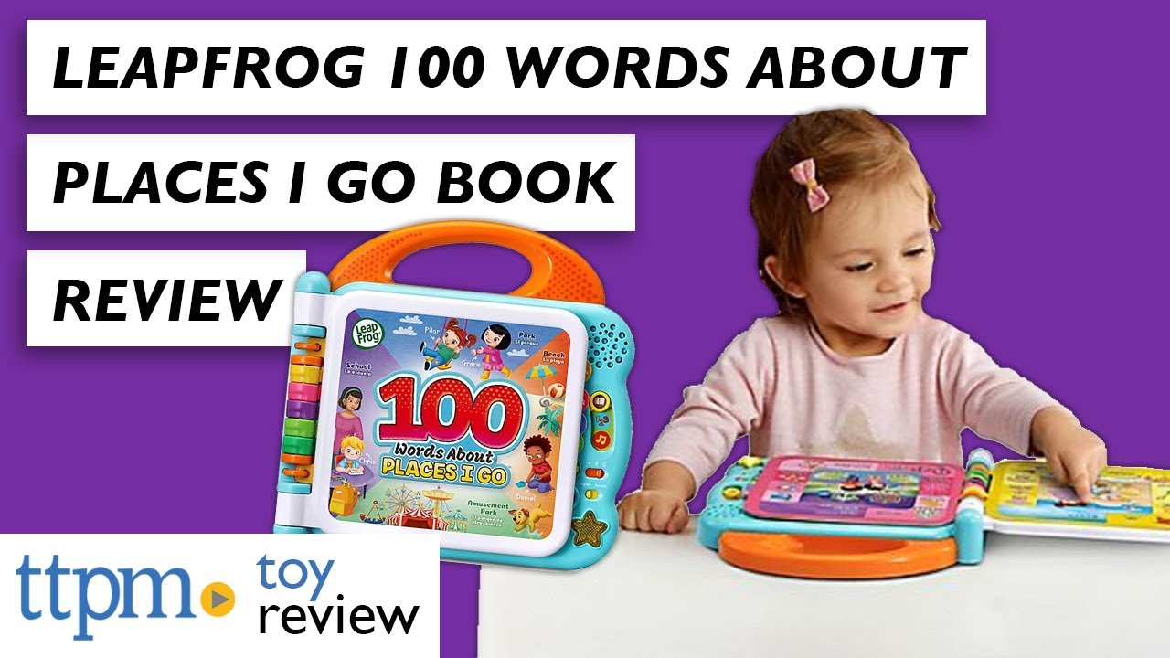 LeapFrog 100 Words About Places I Go from VTech | Educational Toy Review | Interactive Learning Toys