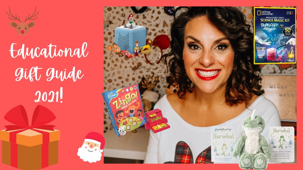 My Top 8 Educational Gifts for a Kids' Holiday Gift Guide 2021!