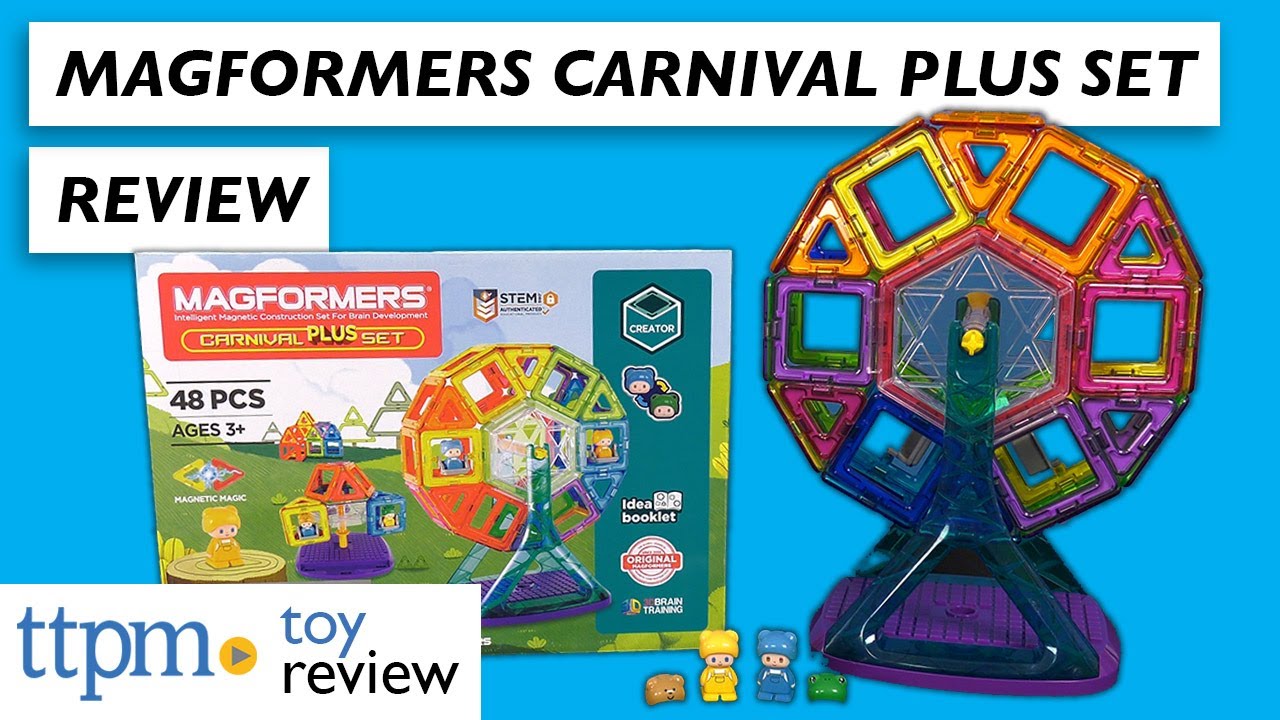 Carnival Plus Set from Magformers | NEW Toy Review | Building Toys | STEM Educational Toys for Kids