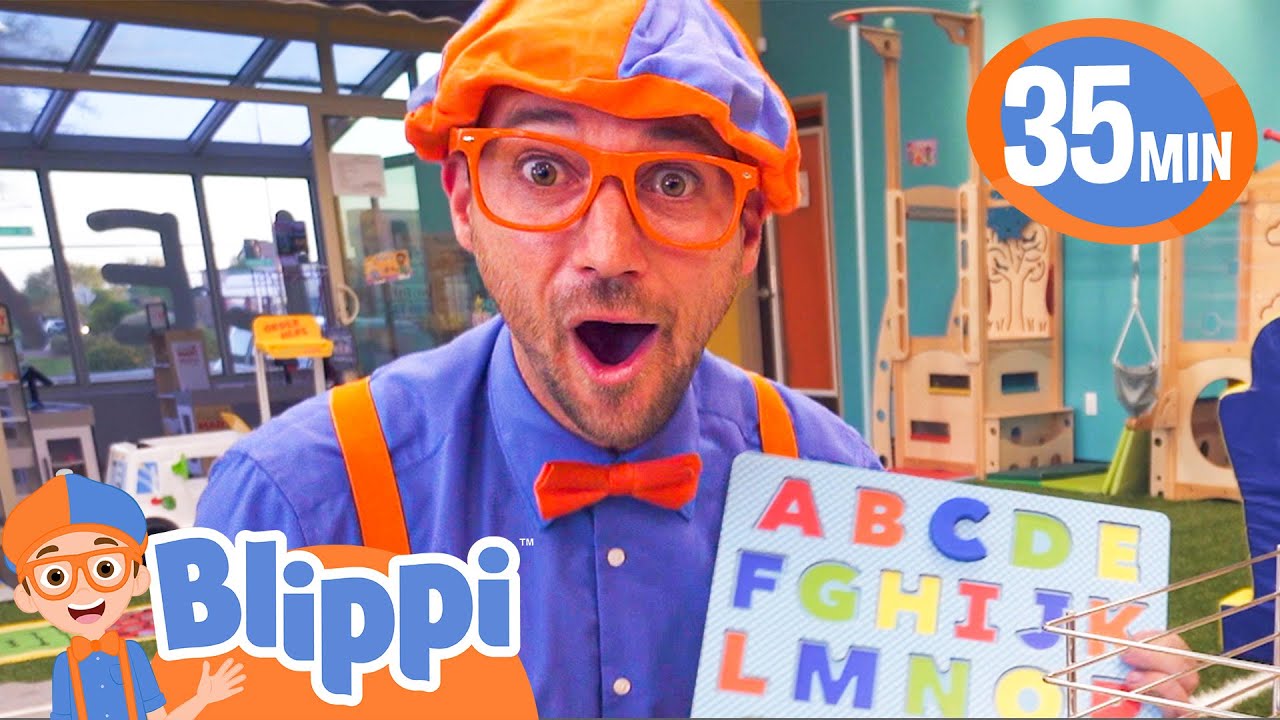 Blippi Visits The BEST Indoor Playgrounds! | BEST OF BLIPPI TOYS! | Educational Videos for Kids