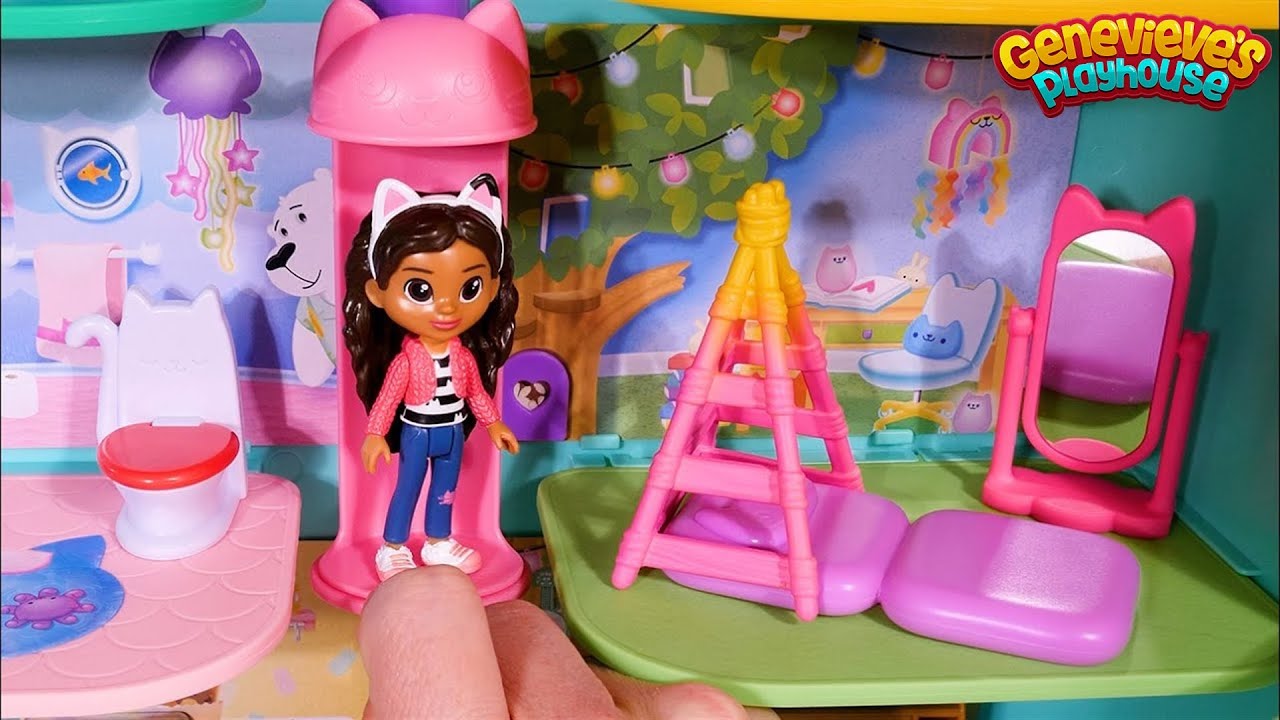 Gabby's Dollhouse Toy Learning Video for Kids!