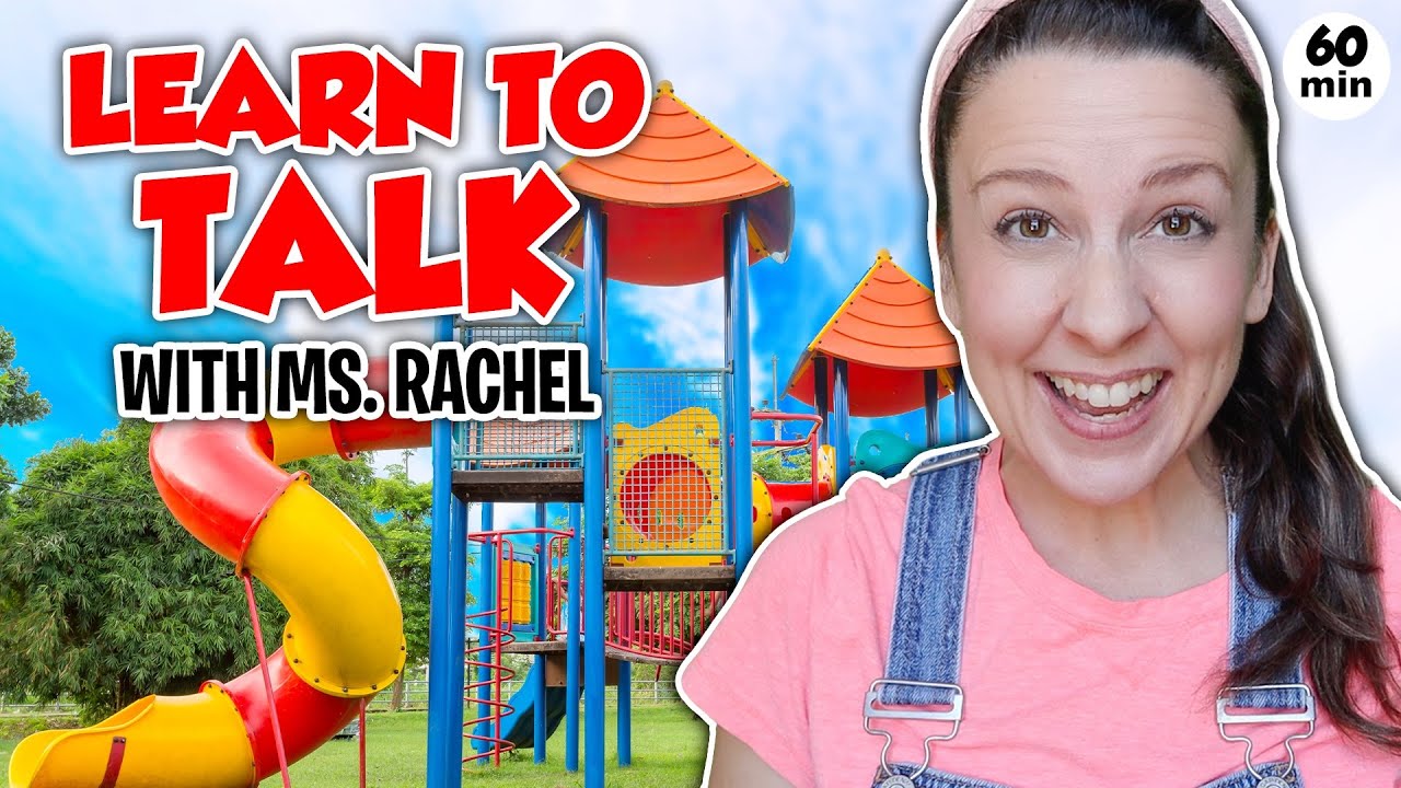 Learn To Talk with Ms Rachel – Learning at an Outdoor Playground – Toddler Videos – Toddler Shows