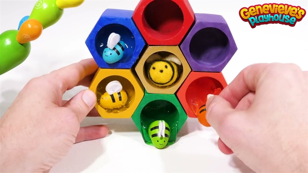 Toy Bee Learning Video for Toddlers – Learn Spanish and English Colors, Numbers, and Words for Kids!