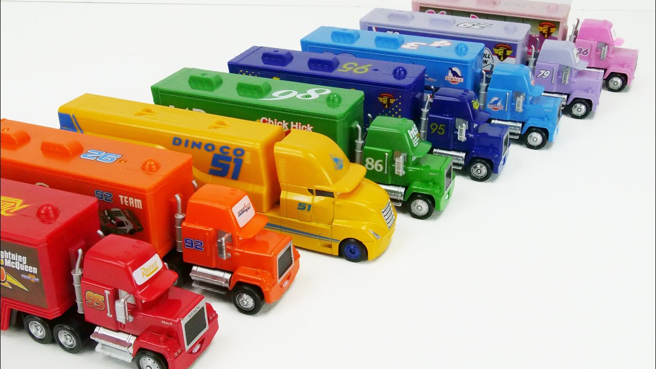 Toy Learning Video for Kids – Disney Cars Color Change Race Championship!