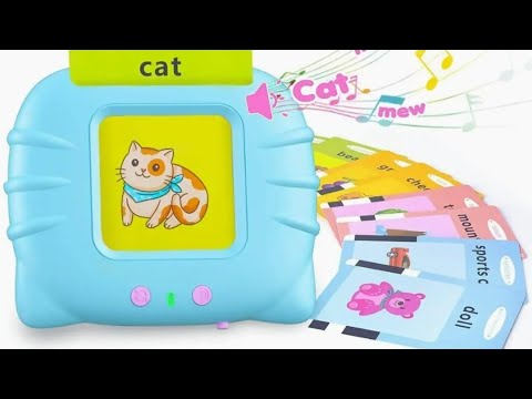 Talking Flash Cards | Educational toy | Kids Learning Education Device | Unboxing And Full Review