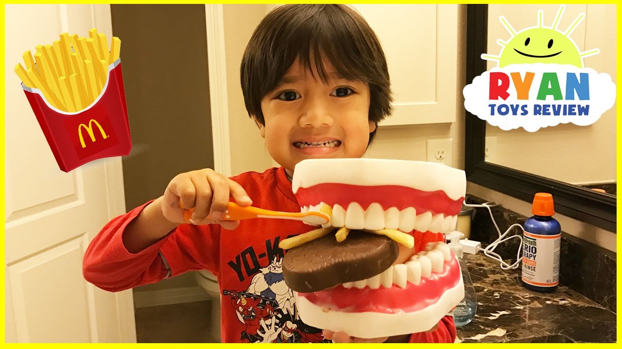 Pretend Play Brushing Teeth Learning Toys for Kids