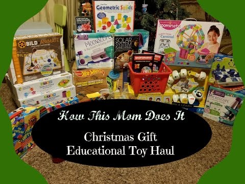 Christmas Gift Educational Toy Haul – New Learning Toys for Our Homeschool