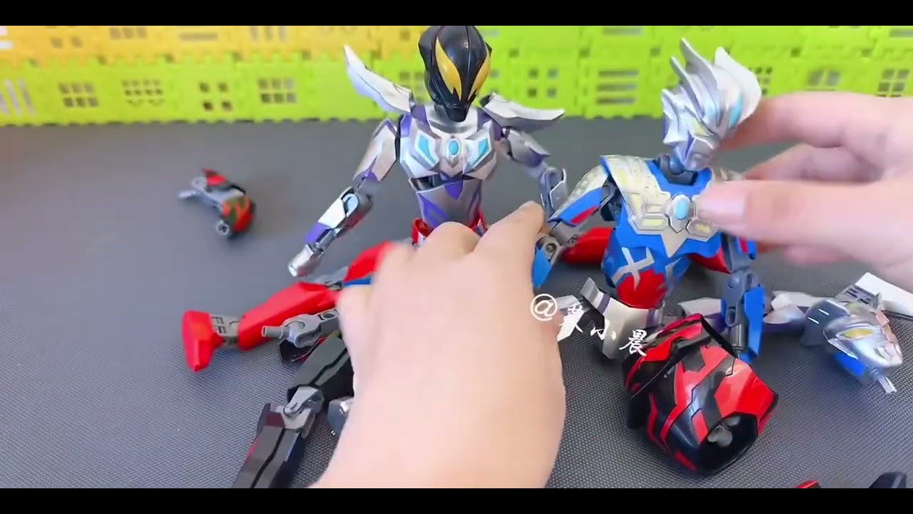 Ultraman building blocks, animation, toy videos, toy recommendations, educational toys