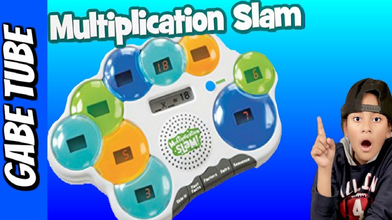 Top Educational Toys MULTIPLICATION SLAM BEST GAME FOR LEARNING MULTIPLICATION REVIEW Gabe Tube TV