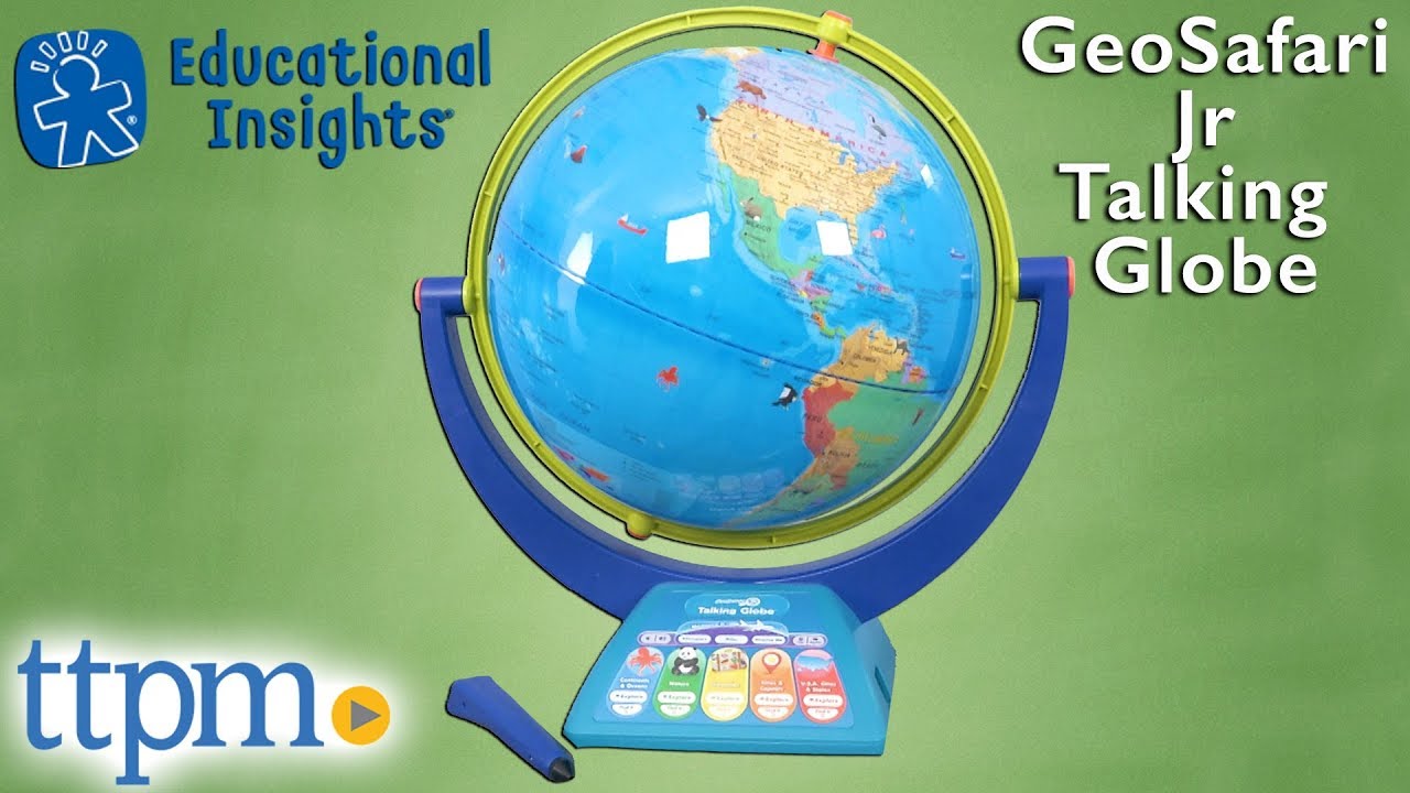 GeoSafari Jr. Talking Globe from Educational Insights