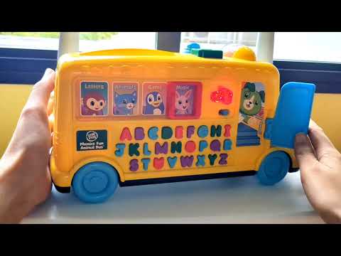 Leap Frog Alphabet Bus Review Abcd Videos Educational Toys ABCD Toy's #kidsvideo #abcd #toys